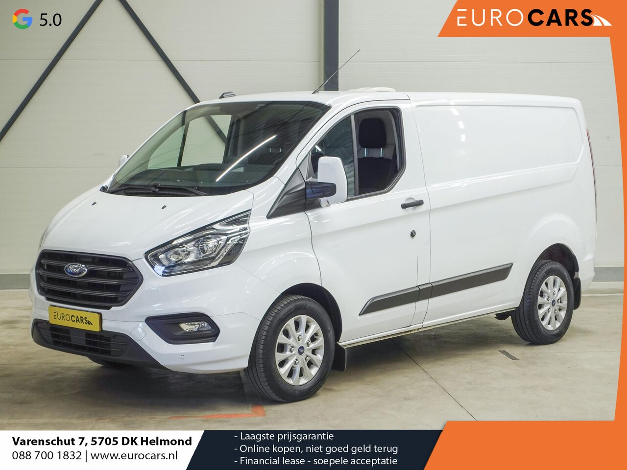 Ford Transit Custom - L1H1 Trend Navigatie Airco Parkeer sensoren Bluetooth Trekhaak - AutoWereld.nl