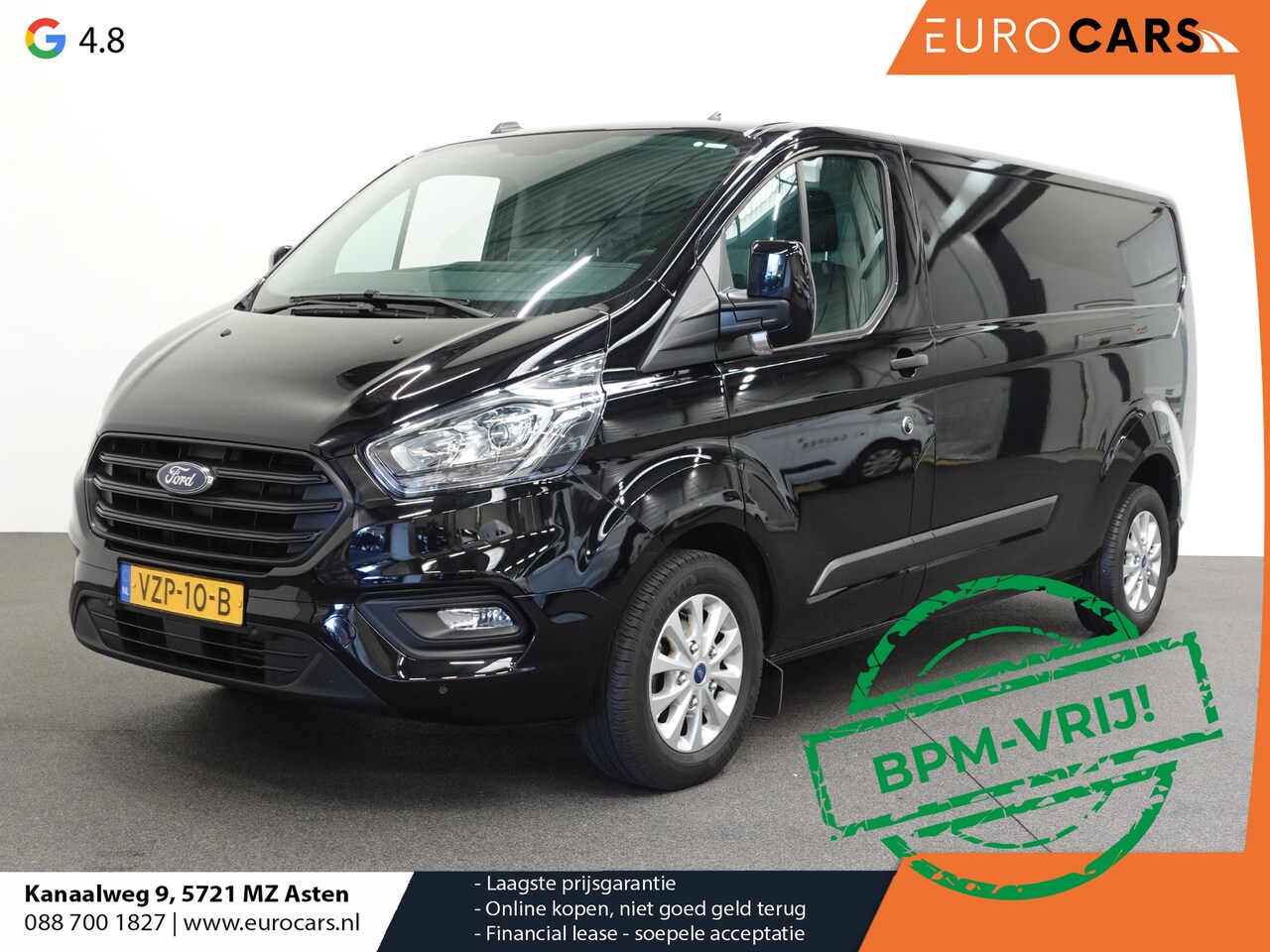 Ford Transit Custom - 300 2.0 TDCI L2H1 Trend Automaat Airco Navi Cruisecontrol Camera Parkeersensoren Trekhaak - AutoWereld.nl