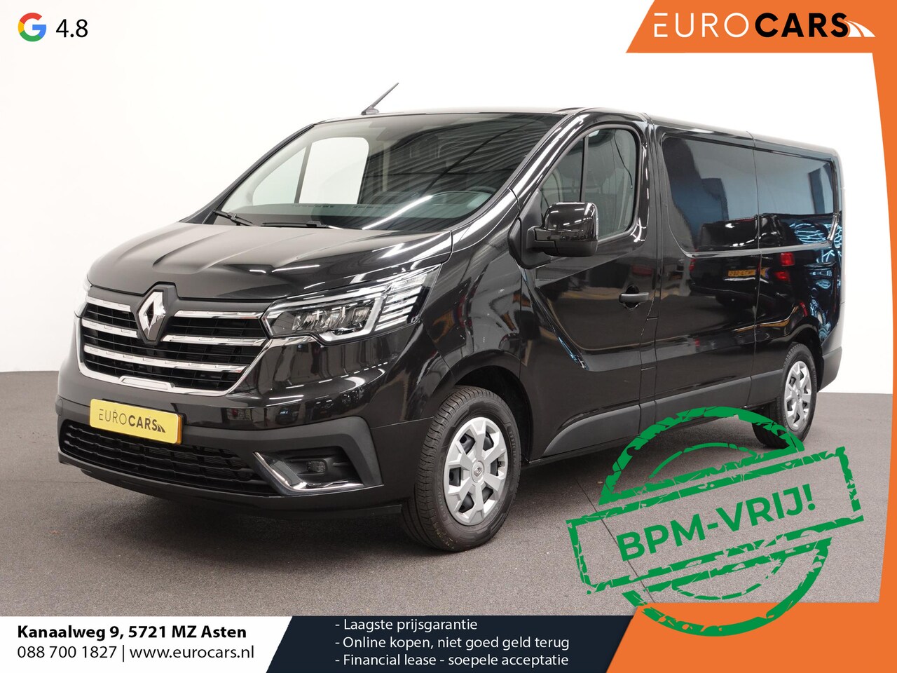 Renault Trafic - 2.0 Blue dCi 150PK T30 L2H1 Advance Automaat Airco Bluetooth Cruise Parkeersensoren Naviga - AutoWereld.nl
