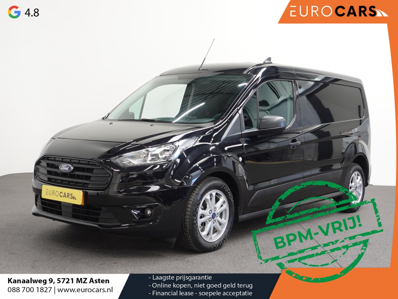 Ford Transit Connect - 1.5 L2 Trend Automaat Navi Airco Parkeersenoren Cruise Control Camera - AutoWereld.nl
