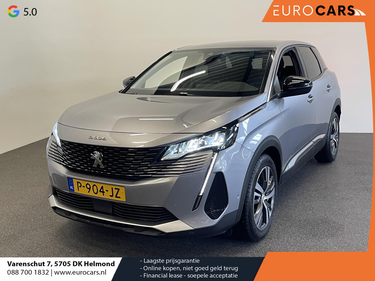 Peugeot 3008 - 1.2 130pk Automaat Allure Pack Business Navigatie Camera Parkeersensoren Cruise Control Vi - AutoWereld.nl