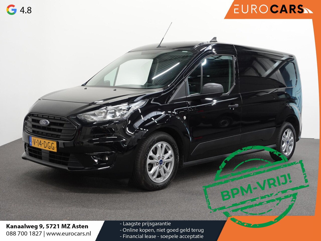 Ford Transit Connect - 100pk Automaat L2 Trend Navi Airco Cruise Control Camera 3 zits - AutoWereld.nl