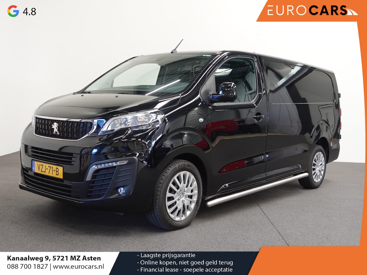 Peugeot Expert - 2.0 BlueHDI 145PK L3 Automaat Airco Navigatie Trekhaak Cruise Control Carplay - AutoWereld.nl
