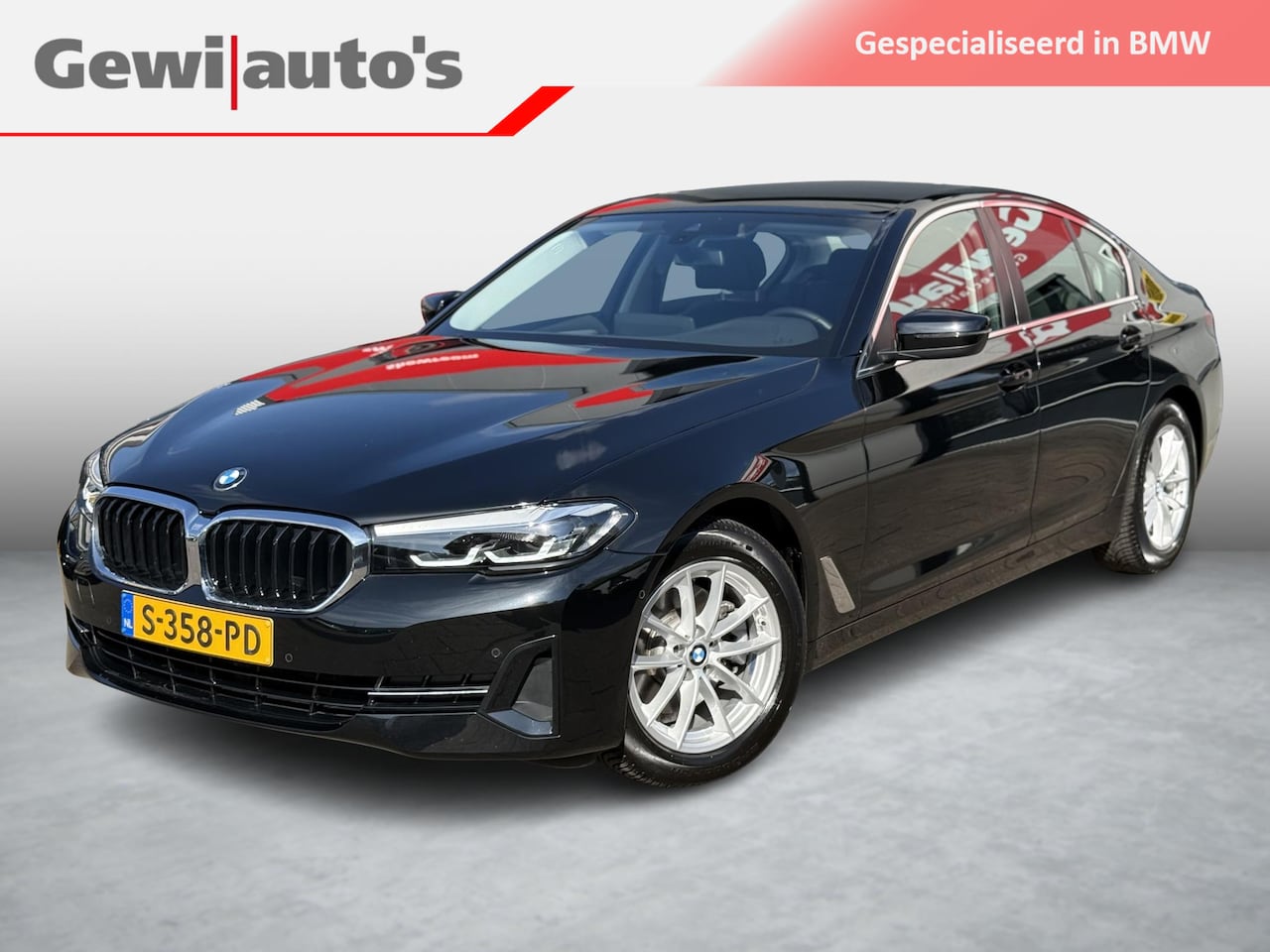 BMW 5-serie - 520i Comfort Org.NL/zetels/Camera/LED - AutoWereld.nl