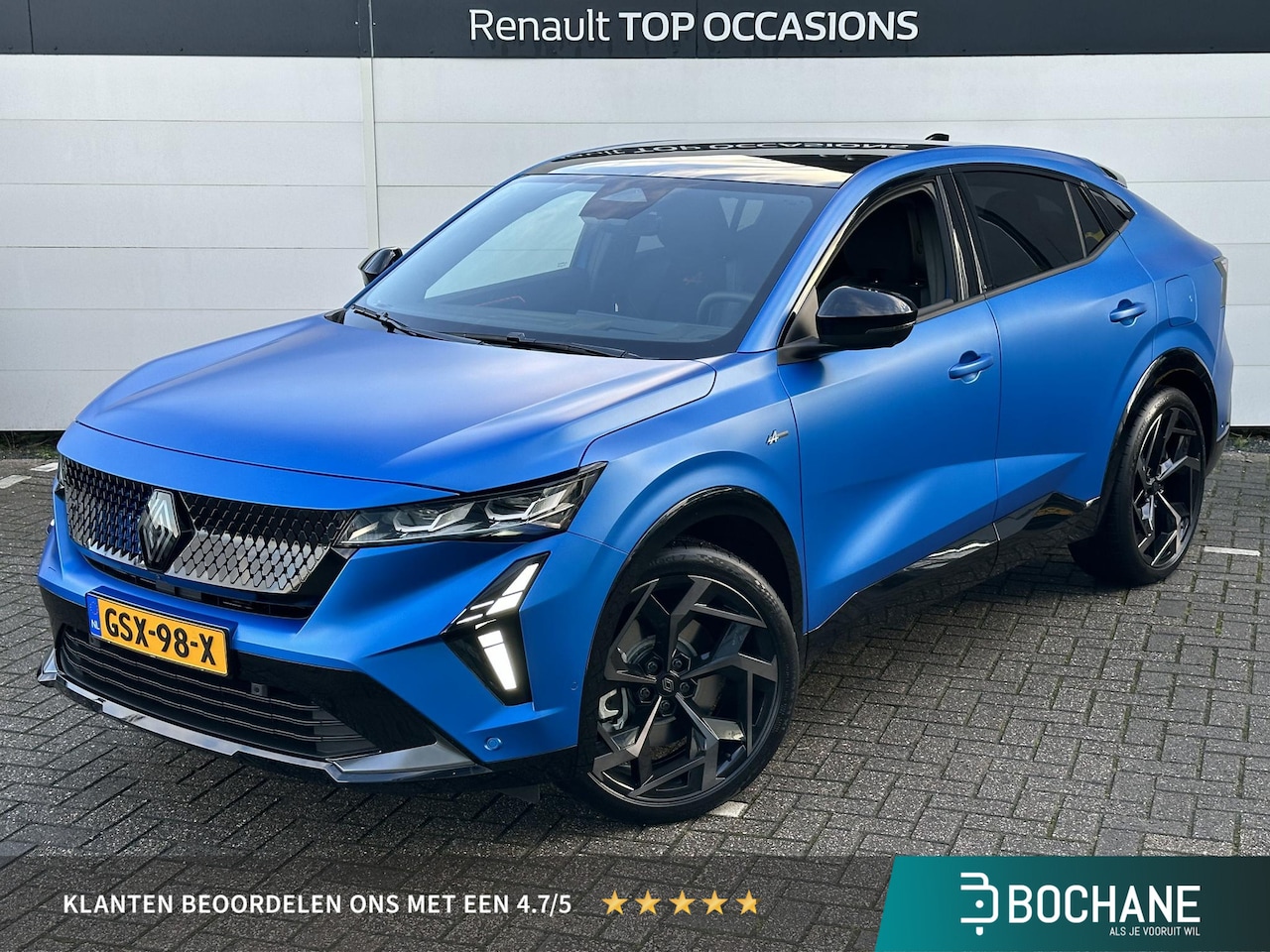 Renault Rafale - 1.2 E-Tech 4x4 plug-in hybrid 300 atelier Alpine (HYBRIDE MET STEKKER) (Hoge Instap) Panor - AutoWereld.nl