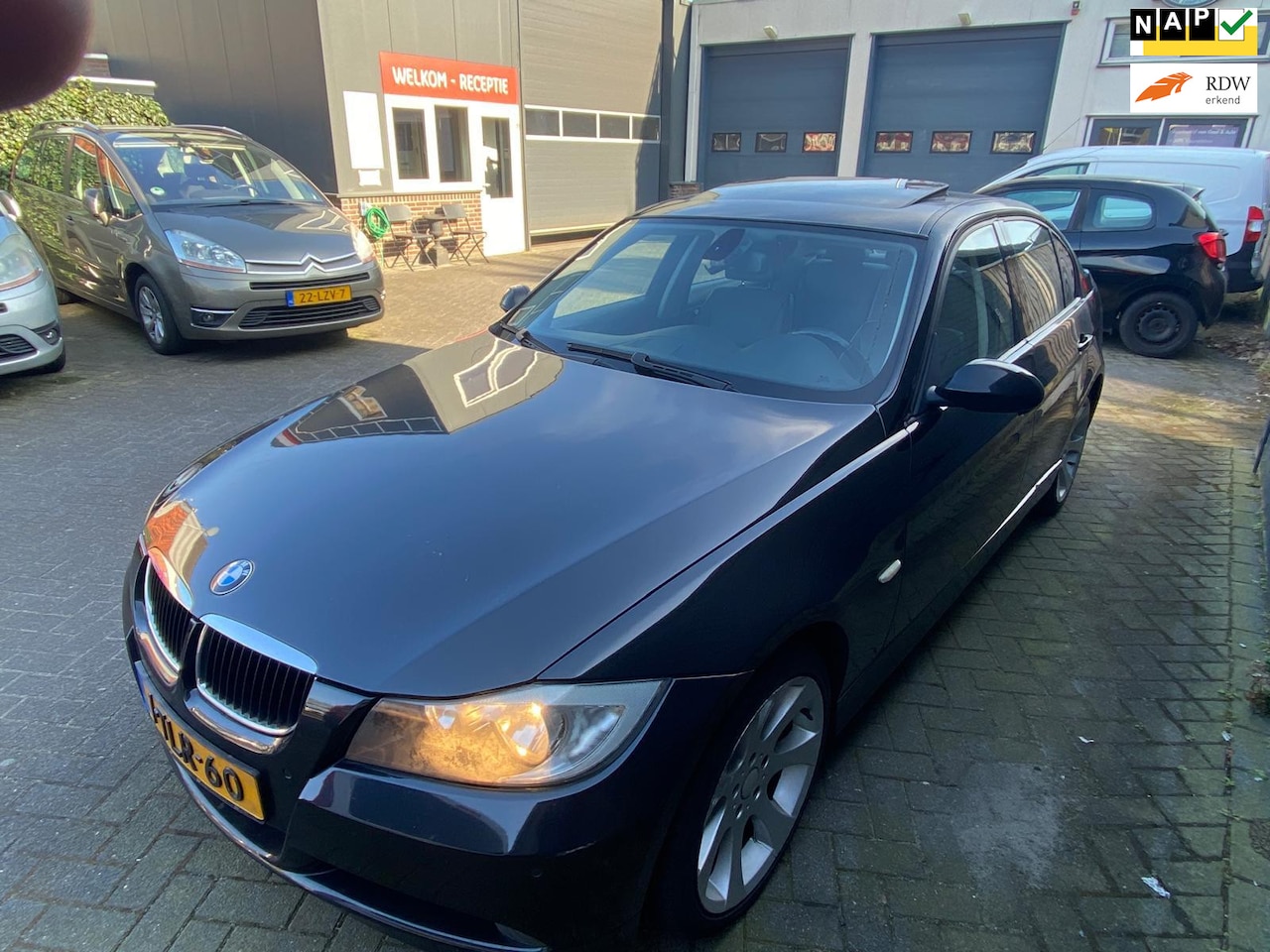 BMW 3-serie - 320i navi schuifdak Leer Automaat - AutoWereld.nl