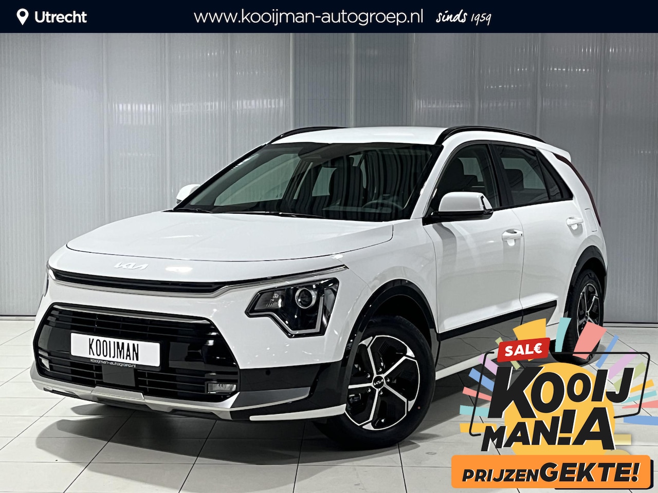 Kia Niro - 1.6 GDi Hybrid DynamicLine 1.6 GDi Hybrid DynamicLine ,Geregistreerde voorraad auto, Geheel nieuw, Direct leverbaar. - AutoWereld.nl