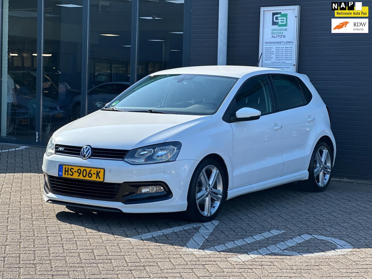 Volkswagen Polo - 1.2 TSI Edition R/NAVI/APP-CONNECT/PDC/NL-AUTO NAP!! - AutoWereld.nl