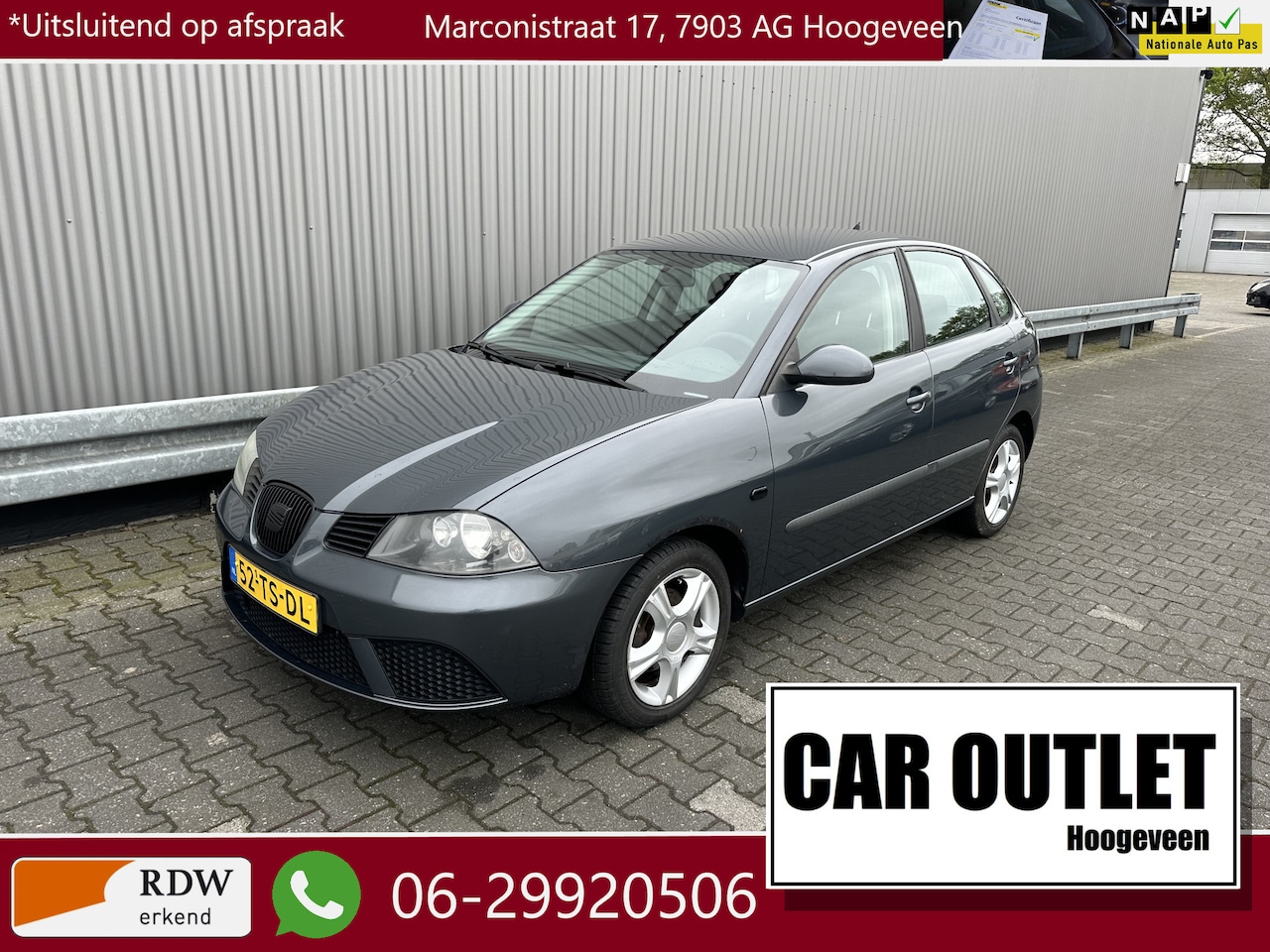 Seat Ibiza - 1.4-16V Trendstyle 1.4-16V Trendstyle 5-Drs, A/C, CC, LM, Trekh, nw. APK – Inruil Mogelijk – - AutoWereld.nl