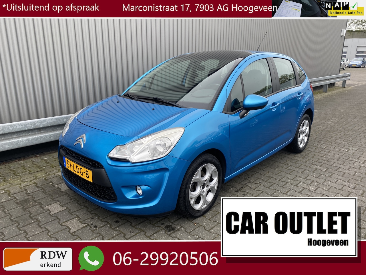 Citroën C3 - 1.4 VTi Ligne Business 154Dkm.NAP, Clima, CC, PDC, Pano, LM, nw. APK – Inruil Mogelijk – - AutoWereld.nl