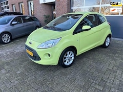 Ford Ka - 1.2 Cool & Sound start/stop, bj.2012, kleur: lemon, sportvelgen, airco, NAP met 179636 km.