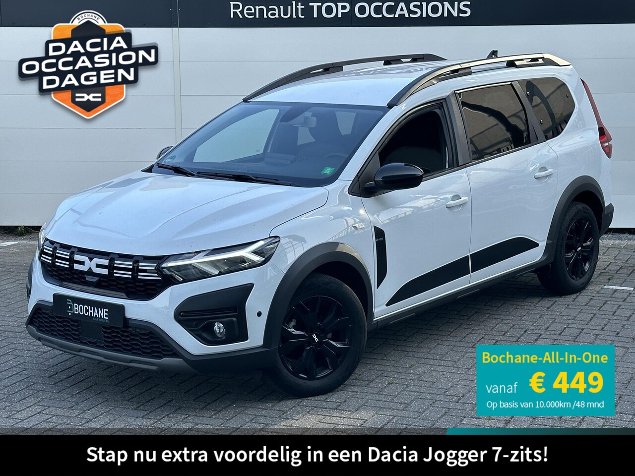 Dacia Jogger - 1.0 TCe 110 Extreme 7p. (Zeer ruim) Camera | Navigatie | Org. NL - AutoWereld.nl