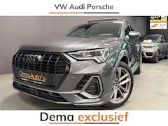 Audi Q3 - 35 TFSI 3x S-LINE BLACK-LINE PANO/SFEERVERL/NAVI/V-COCKPIT/LED/DAB///