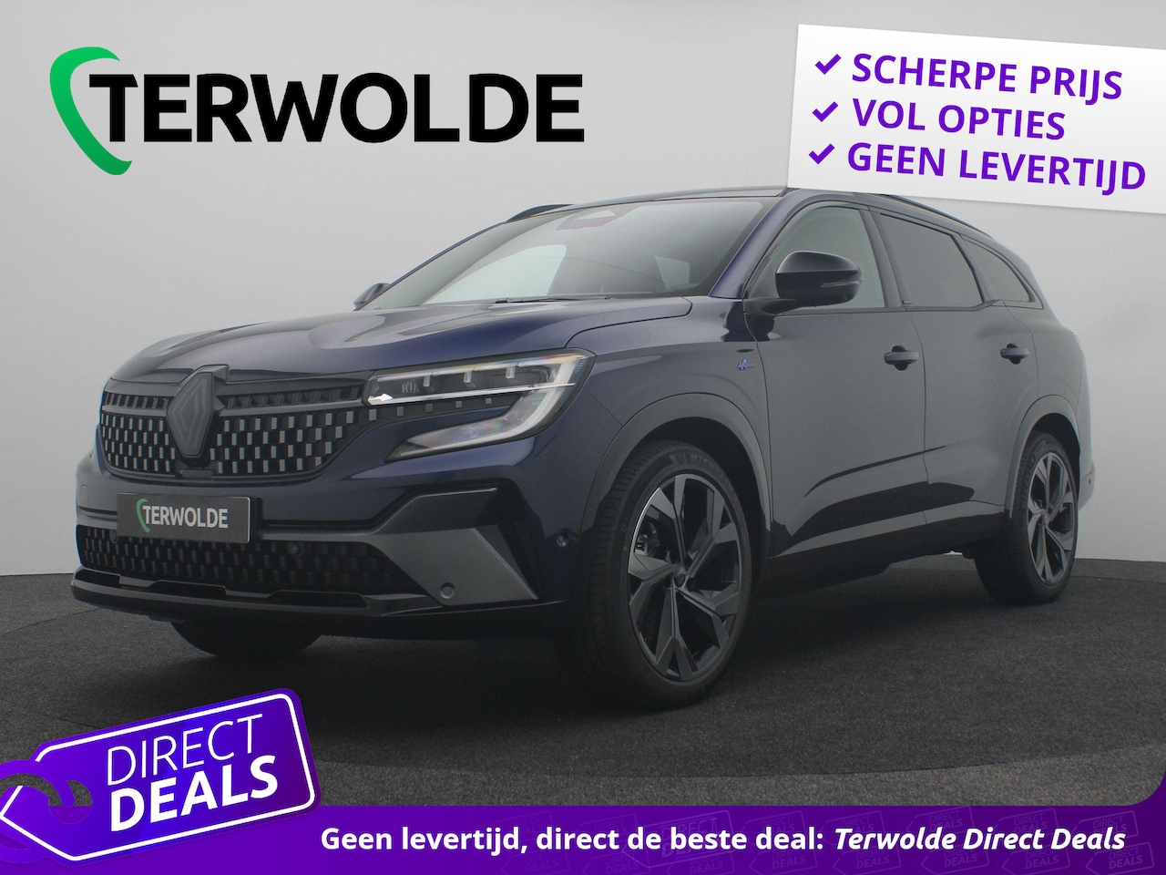 Renault Espace - esprit Alpine E-Tech full hybrid 200 | 7-Persoons | Panoramadak | Adapt. Cruise | 360 Came - AutoWereld.nl