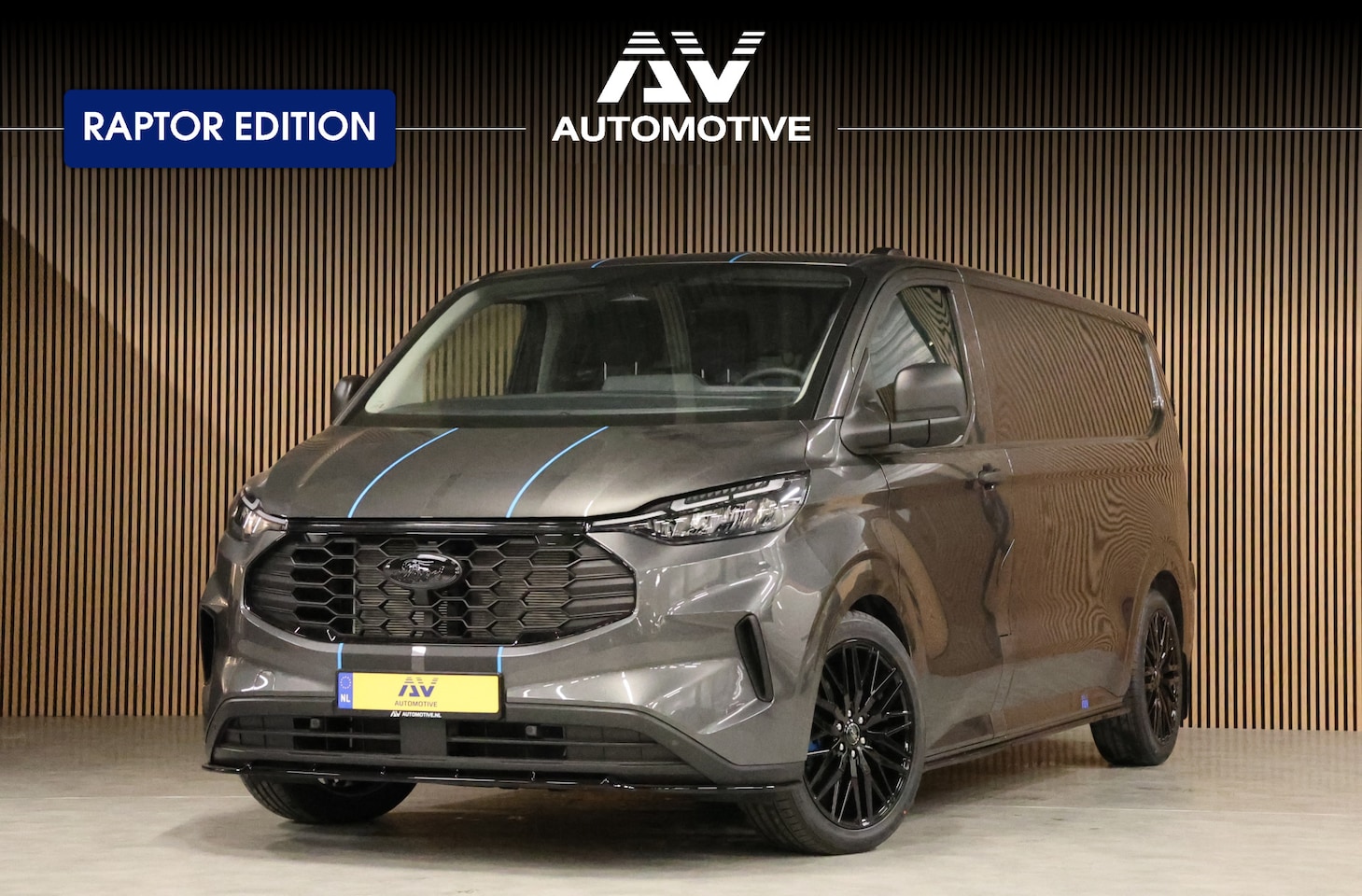 Ford Transit Custom - 320 2.0 TDCI 170PK L2H1 DC AUT Raptor Edition | BPM VRIJ | ACC | Blind Spot | Camera | Car - AutoWereld.nl