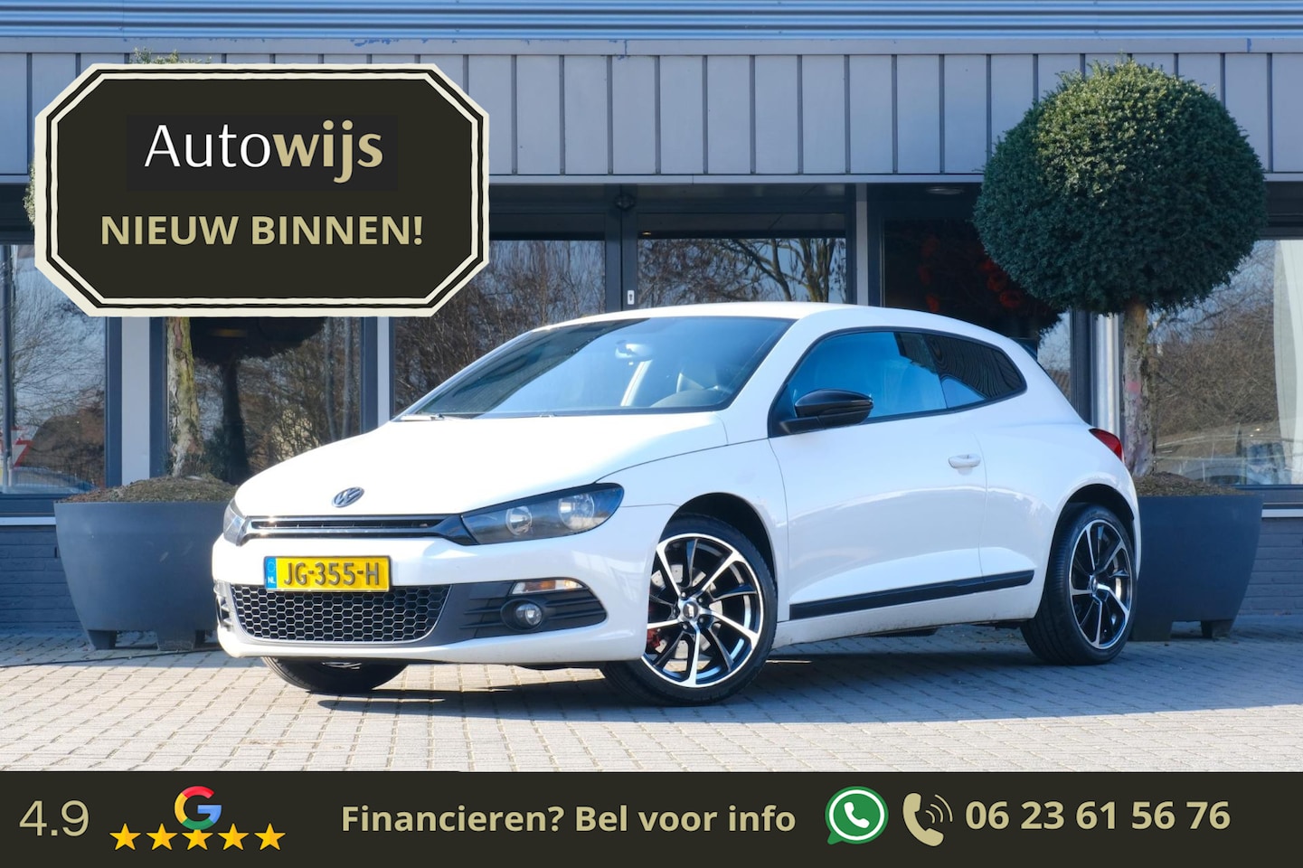 Volkswagen Scirocco - 2.0 TSI Highline Plus|211PK|DSG|Goed Onderhouden|Navi| - AutoWereld.nl