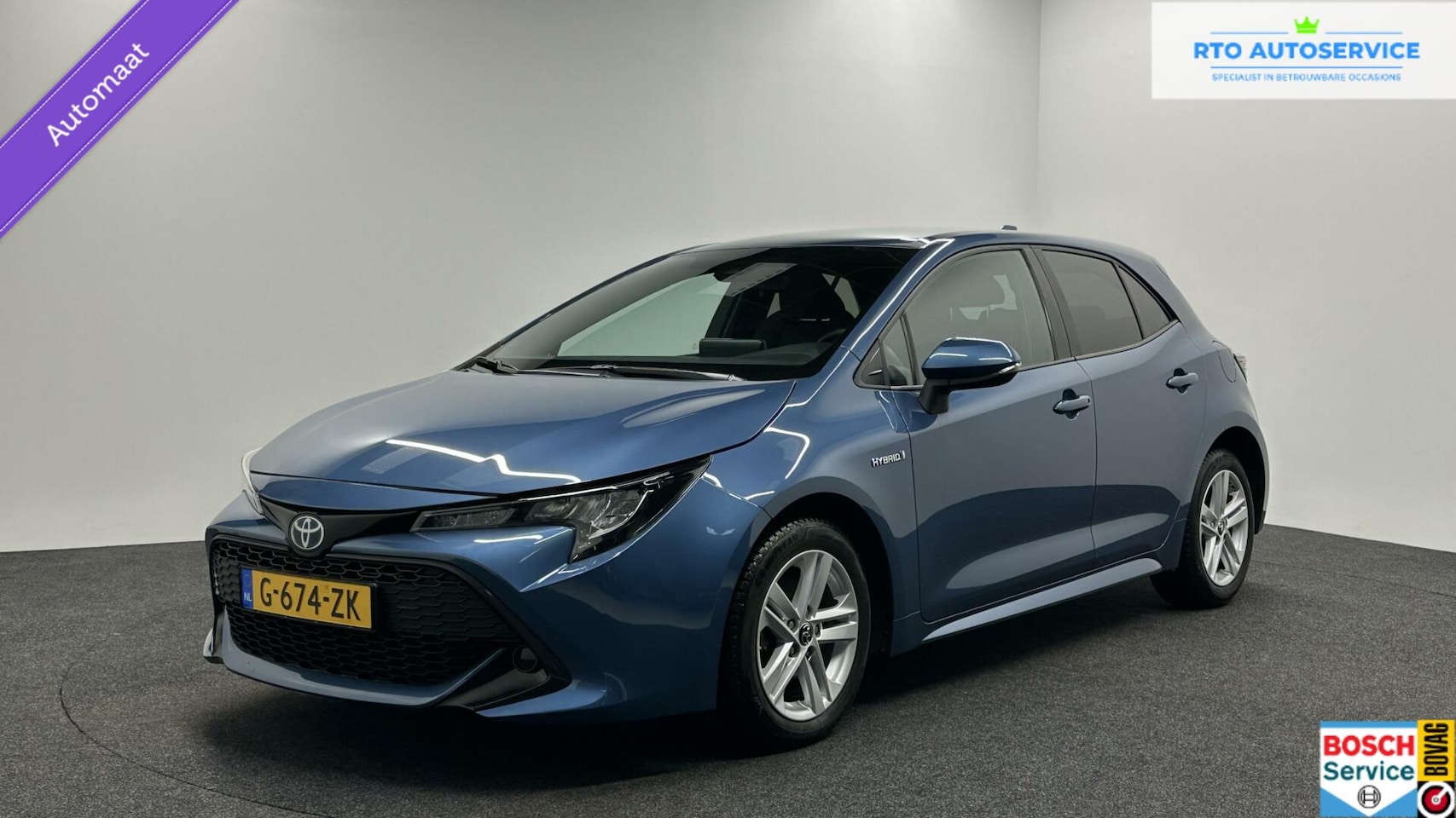 Toyota Corolla - 1.8 Hybrid Business CAMERA CRUISE ECC LM - AutoWereld.nl