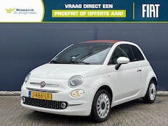Fiat 500 C - 1.0 70pk Hybrid Star | Leder | Airco | Parkeersensoren| Cabrio
