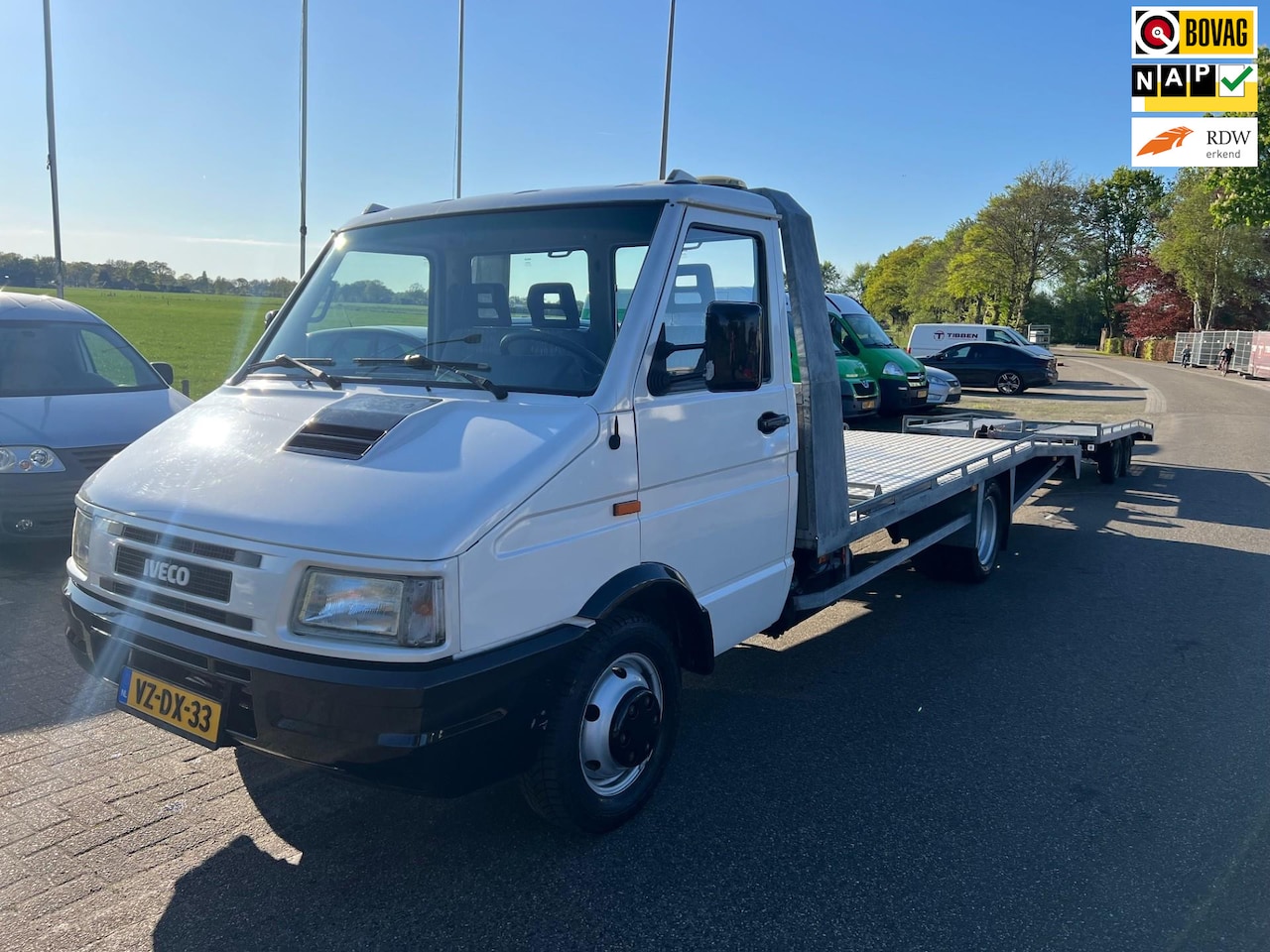Iveco Daily - 35.12 2.8 DL Autotransporter + aanhanger Witteveen - AutoWereld.nl