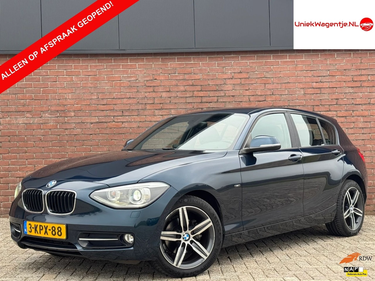 BMW 1-serie - | NL-AUTO! | DEALER OH! | LEDER SPORTSTOELEN! - AutoWereld.nl