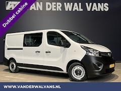 Opel Vivaro - 1.6 CDTI 126pk L2H1 Dubbele Cabine Euro6 Airco | 5-Zits | Camera | Navigatie | LED Cruisec