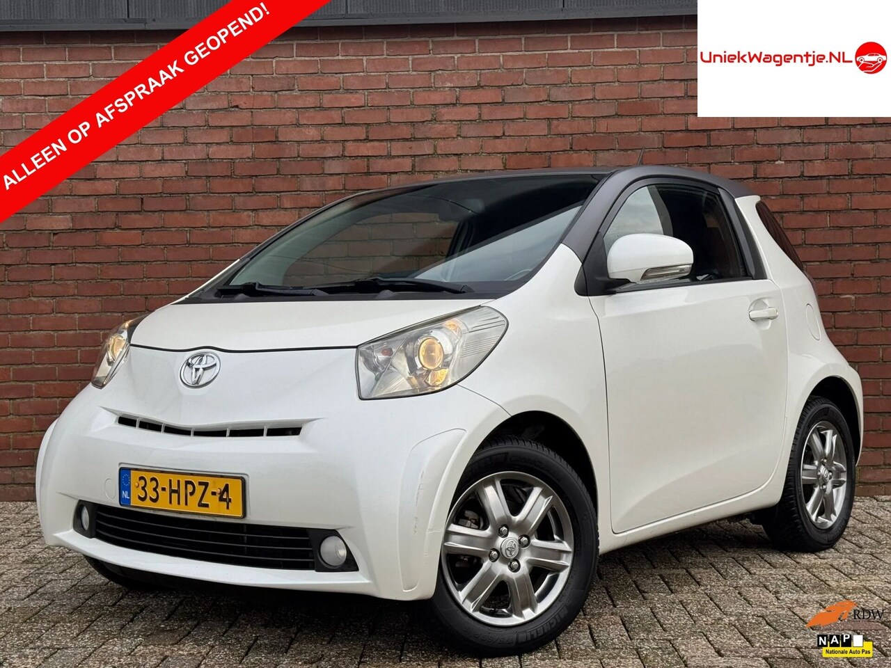 Toyota iQ - 1.0 VVTI ASPIRATION | NL-AUTO! | DEALER OH! - AutoWereld.nl