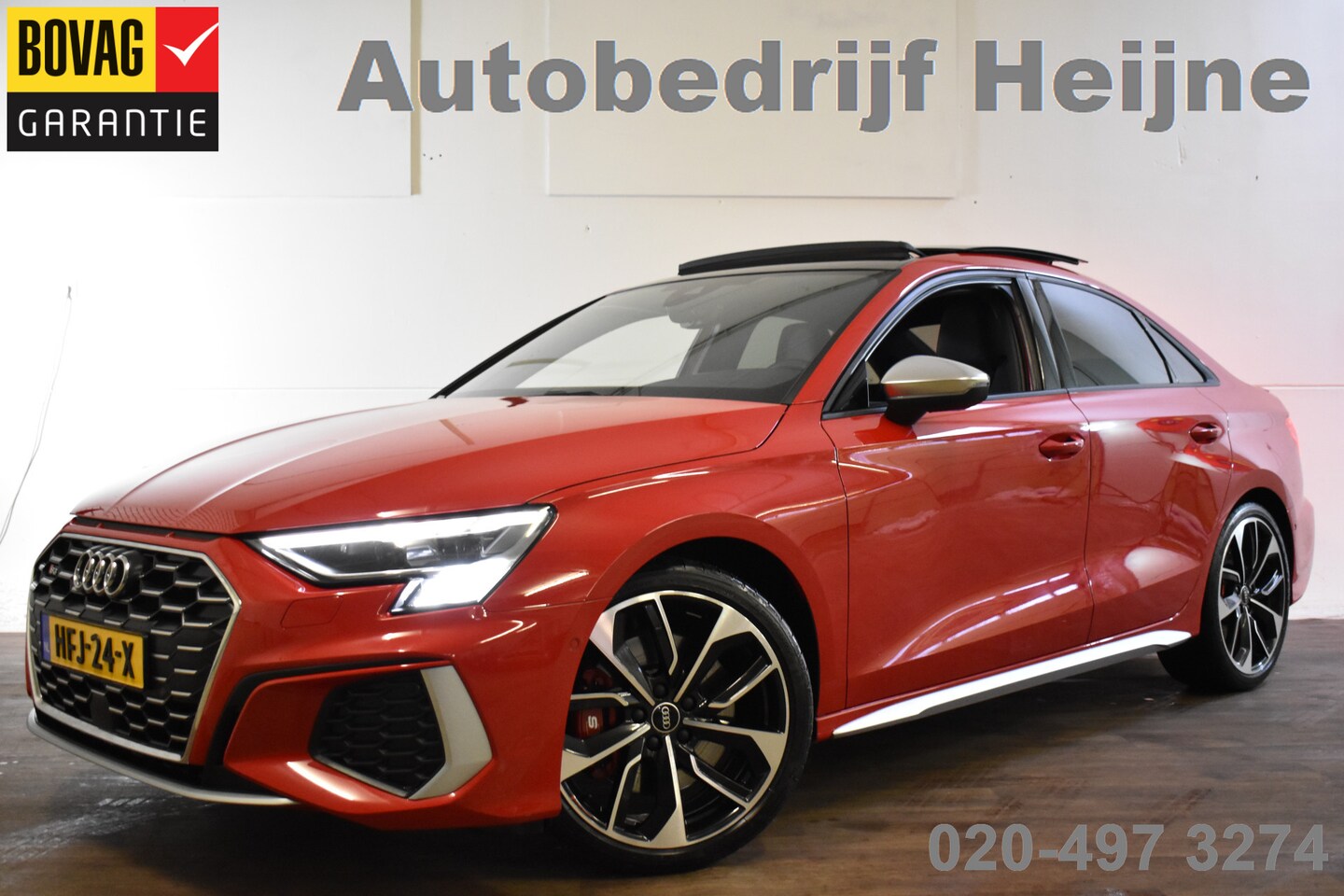 Audi A3 Limousine - 2.0 TFSI 310PK S3 QUATTRO HEAD-UP/LEDER/PANORAMADAK - AutoWereld.nl