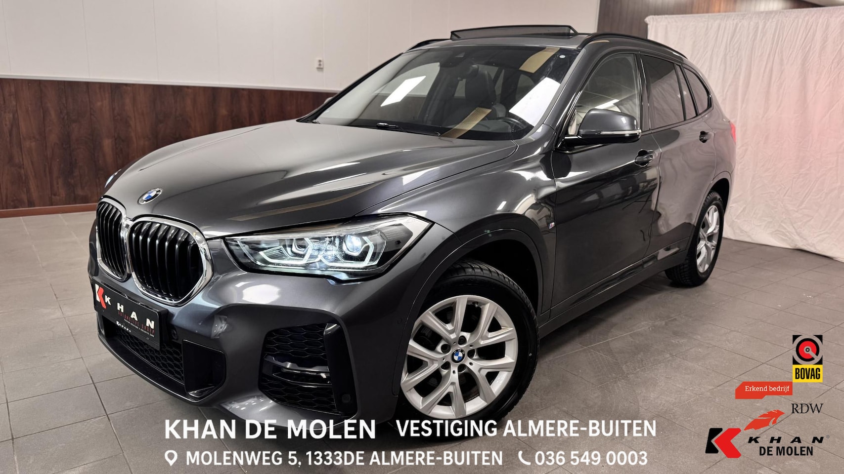 BMW X1 - sDrive18i High Executive M-sport |Pano|Leder|Elektrische Achterklep|Volledig onderhouden - AutoWereld.nl
