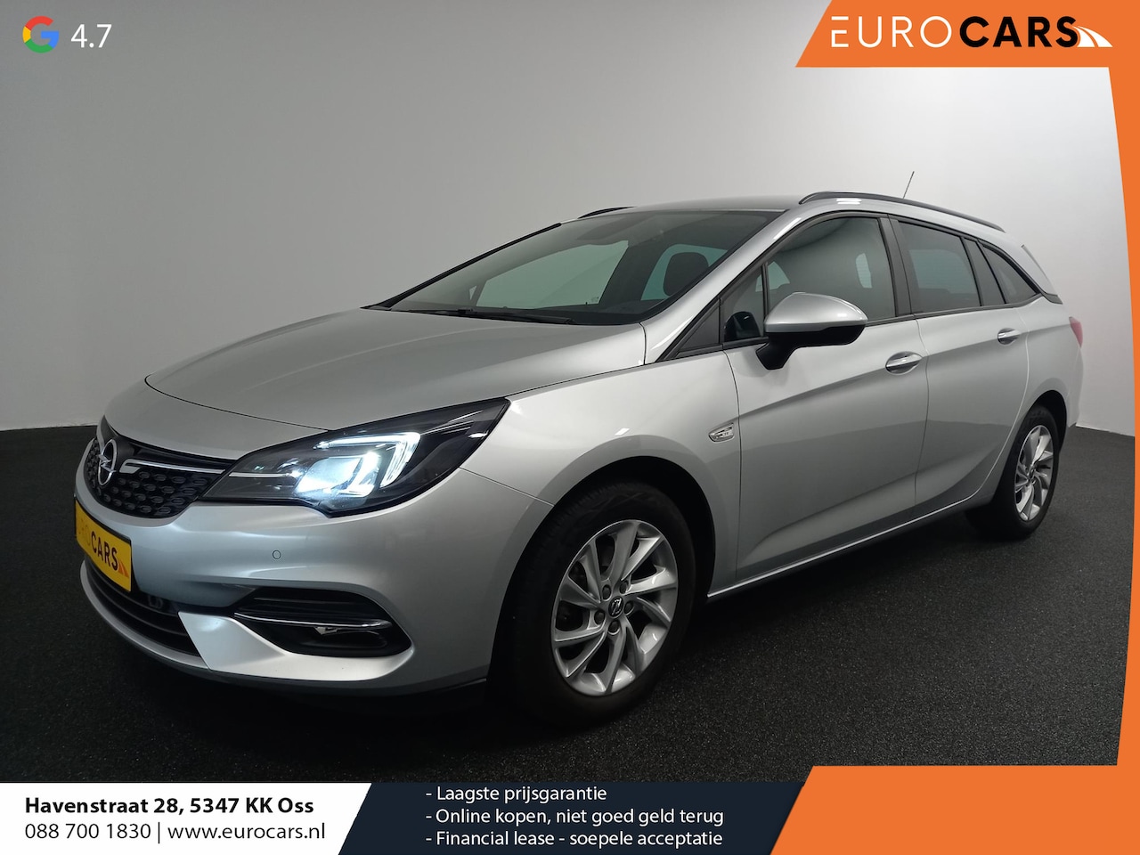 Opel Astra Sports Tourer - 1.2 145pk Edition Navigatie Climate control Extra getint glas Parkeer Sensoren Led Cruise - AutoWereld.nl