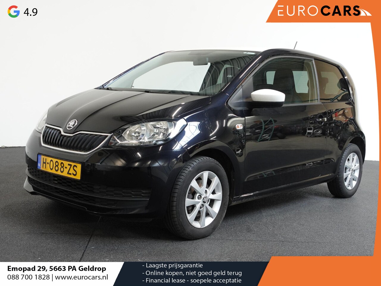 Skoda Citigo - 1.0 Greentech Ambition | Airco | Bluetooth | Lichtmetalen velgen | White pack | - AutoWereld.nl