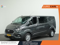 Ford Transit Custom - 300 2.0 TDCI L2H1 Limited Dubbele Cabine Automaat Navigatie Airco 2 Schuifdeuren Trekhaak