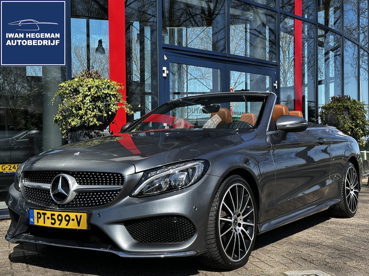 Mercedes-Benz C-klasse Cabrio - 180 Prestige AMG-Styling AUTOMAAT | Leer | Navi | 19 inch | Cruise Control | ECC | PDC - AutoWereld.nl