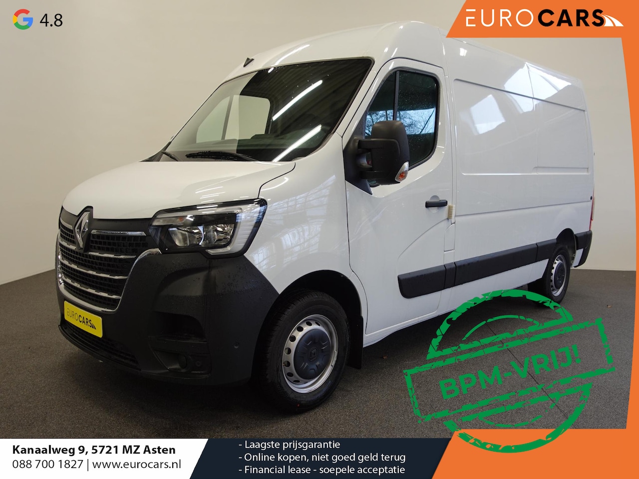 Renault Master - T33 2.3 dCi 135PK L2H2 BPM VRIJ! Airco Cruise control Parkeersensoren Navigatie Trekhaak - AutoWereld.nl
