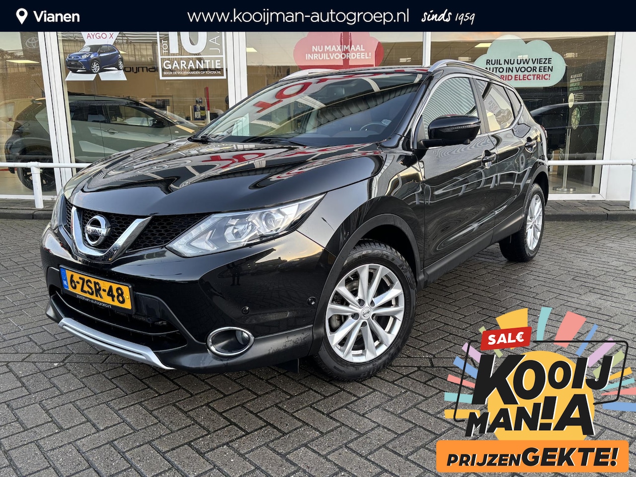 Nissan Qashqai - 1.2 Tekna automaat Full option! NL Auto slechts 101000km - AutoWereld.nl