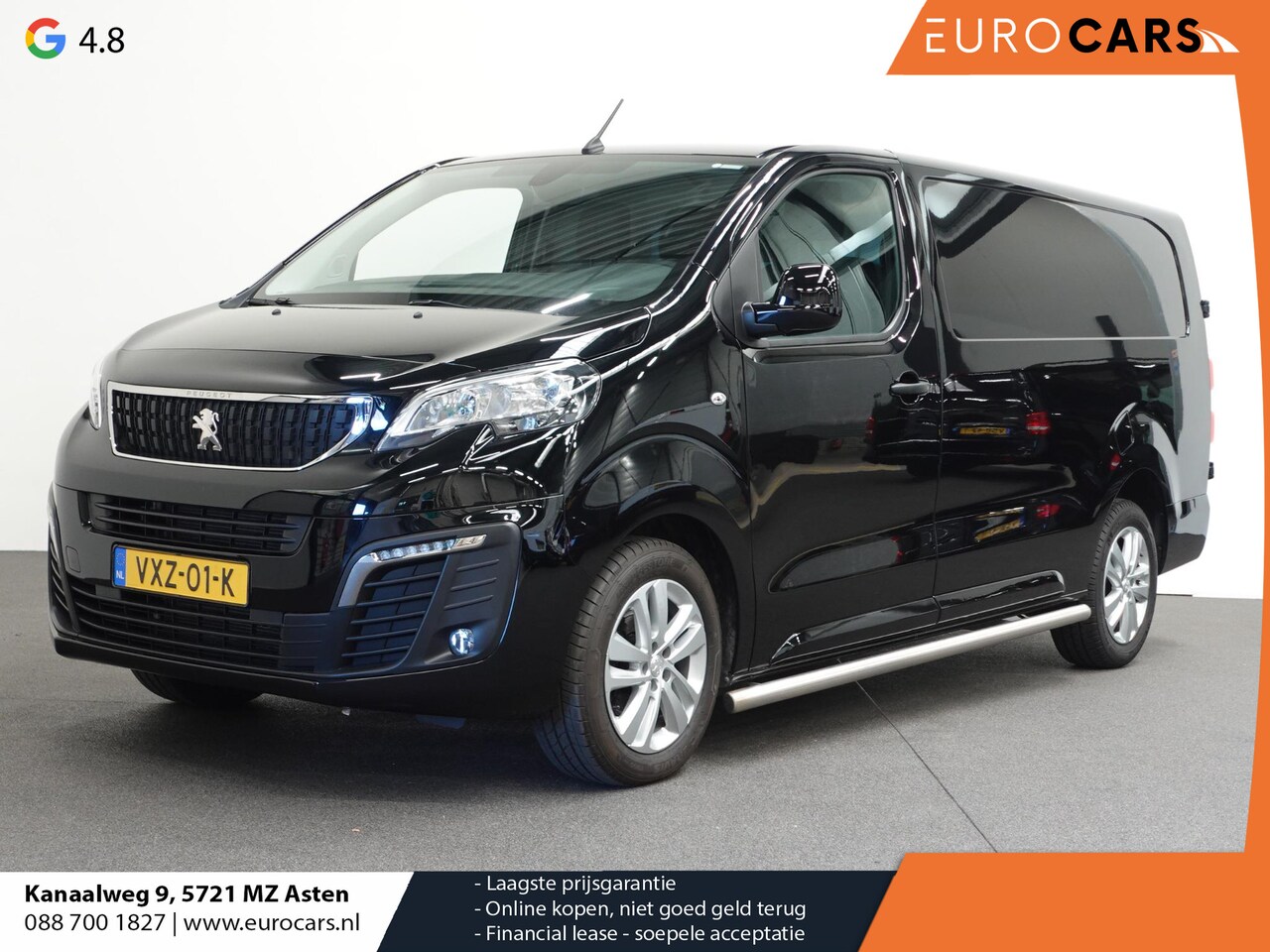 Peugeot Expert - 2.0 BlueHDI 180 pk L3H1 Long Premium Automaat Navigatie Trekhaak Apple Carplay/ Android Au - AutoWereld.nl