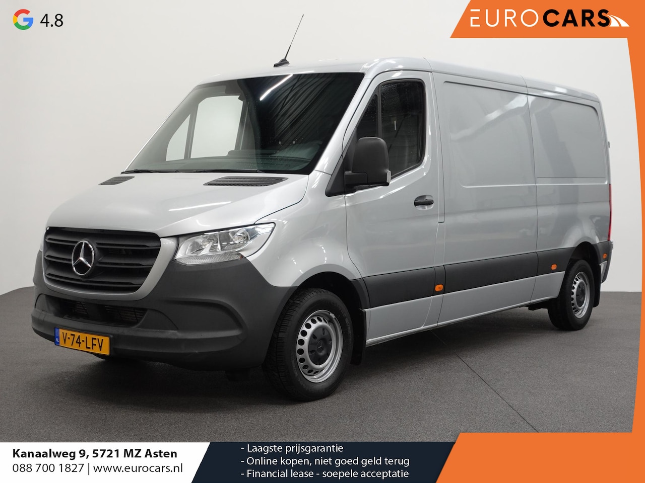 Mercedes-Benz Sprinter - 140pk Automaat L2H1 Trekhaak Cruise Control Camera  Apple Carplay/ Android Auto Airco Euro - AutoWereld.nl