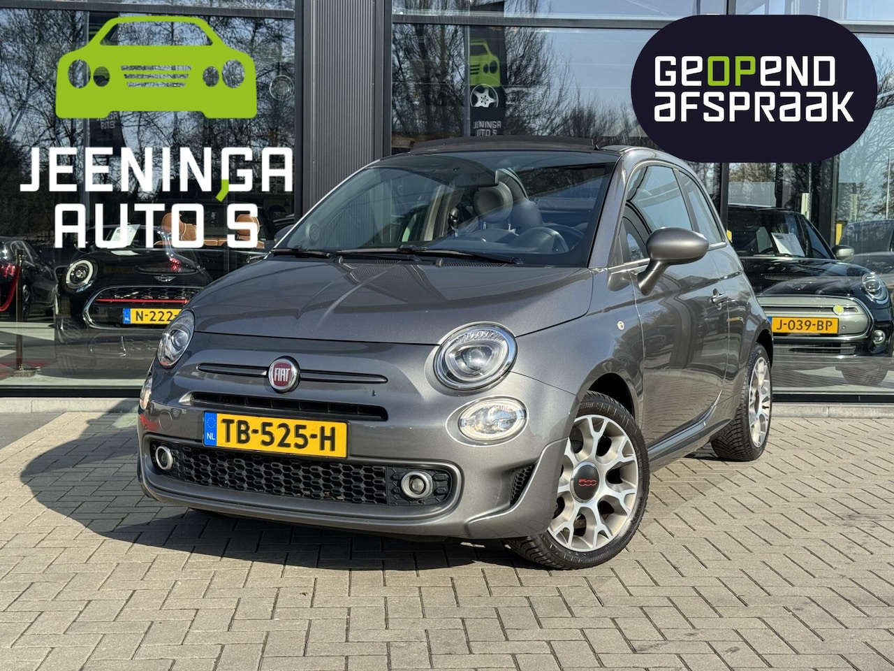 Fiat 500 - 0.9 TwinAir Turbo Sport | Cabrio | Automaat - AutoWereld.nl