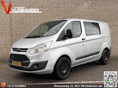 Ford Transit Custom - 270 2.2 TDCI L1H1 Trend Dubbel Cabine | € 6.450, - NETTO | Cruise | Airco | Navi | Camera