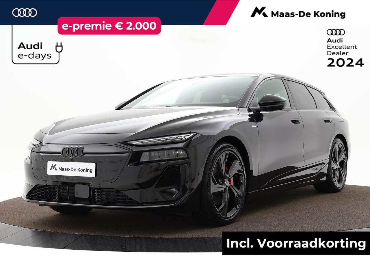 Audi A6 Avant - e-tron S edition e-tron 270kW/367pk 100kWh Avant Elektris · Panorama glasdak · Privacy gla - AutoWereld.nl