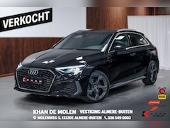 Audi A3 Sportback - 40 TFSI e 3x S-line Elektr. S-stoelen|Dodehoek|Leder|AllSeasonNieuw|B&O