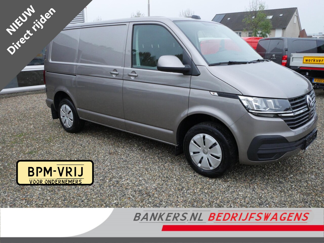 Volkswagen Transporter - 2.0 TDI 110PK Airco NAV NIEUW BPM vrij direct uit voorraad leverbaar - AutoWereld.nl
