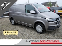 Volkswagen Transporter - 2.0 TDI 110PK Airco NAV NIEUW BPM vrij direct uit voorraad leverbaar