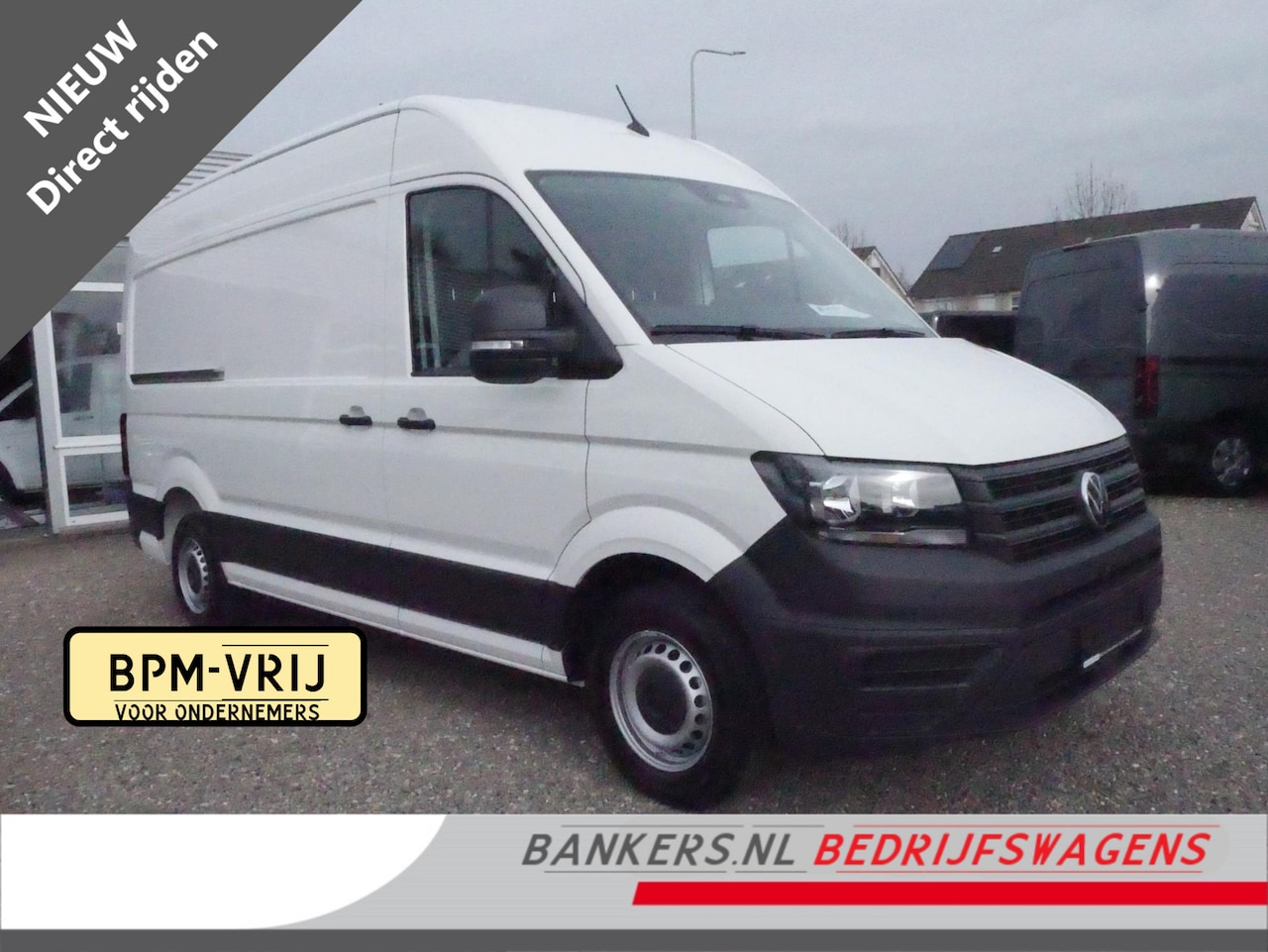 Volkswagen Crafter - 2.0 TDI 140PK, L3H3, Airco NIEUW BPM vrij Nieuwste model direct uit voorraad leverbaar - AutoWereld.nl
