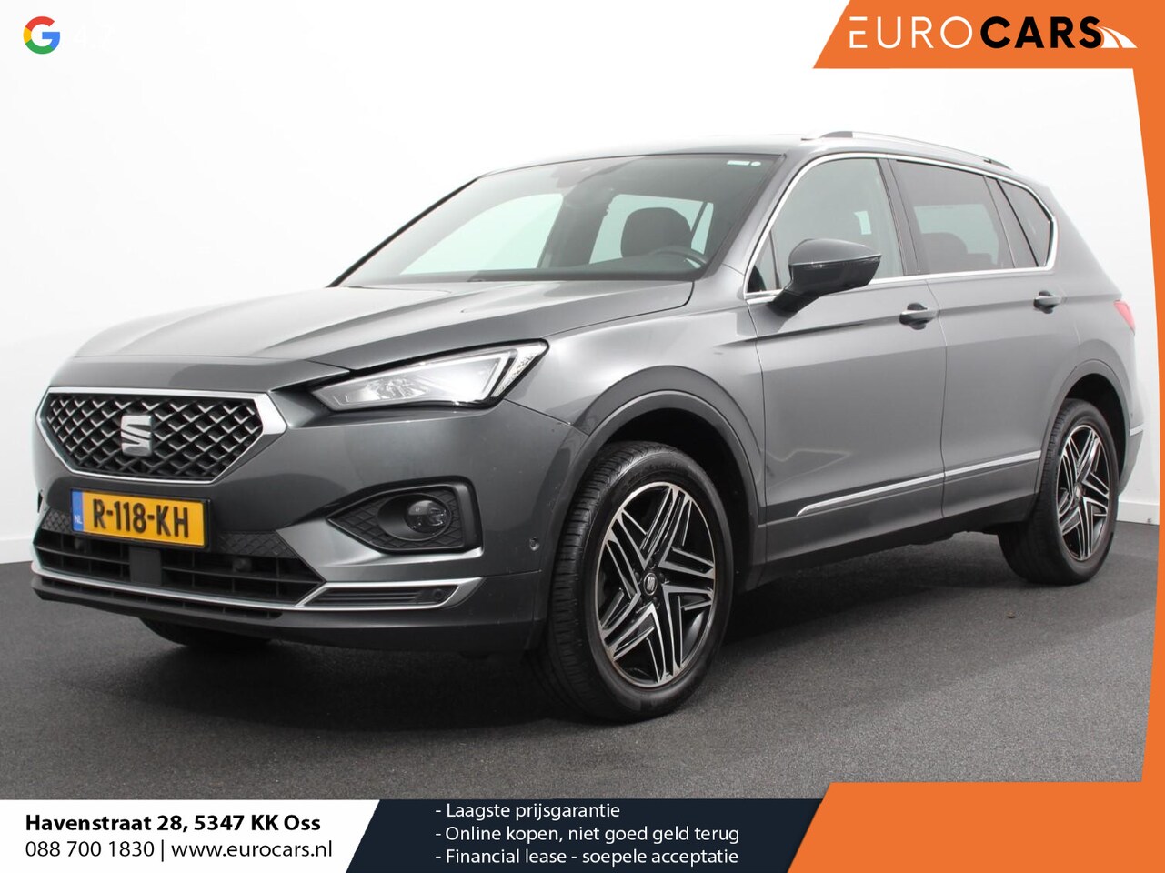 Seat Tarraco - 2.0 TSI 4DRIVE DSG Xcellence 7p. Navigatie Camera | Electrisch bedienbare achterklep | Cli - AutoWereld.nl