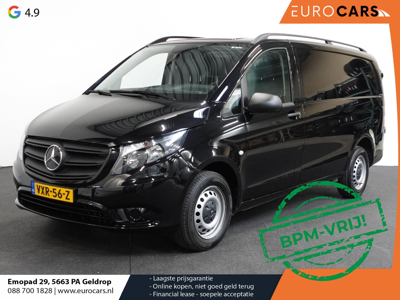 Mercedes-Benz Vito - 114 CDI Lang Automaat Airco Bluetooth Camera Trekhaak - AutoWereld.nl