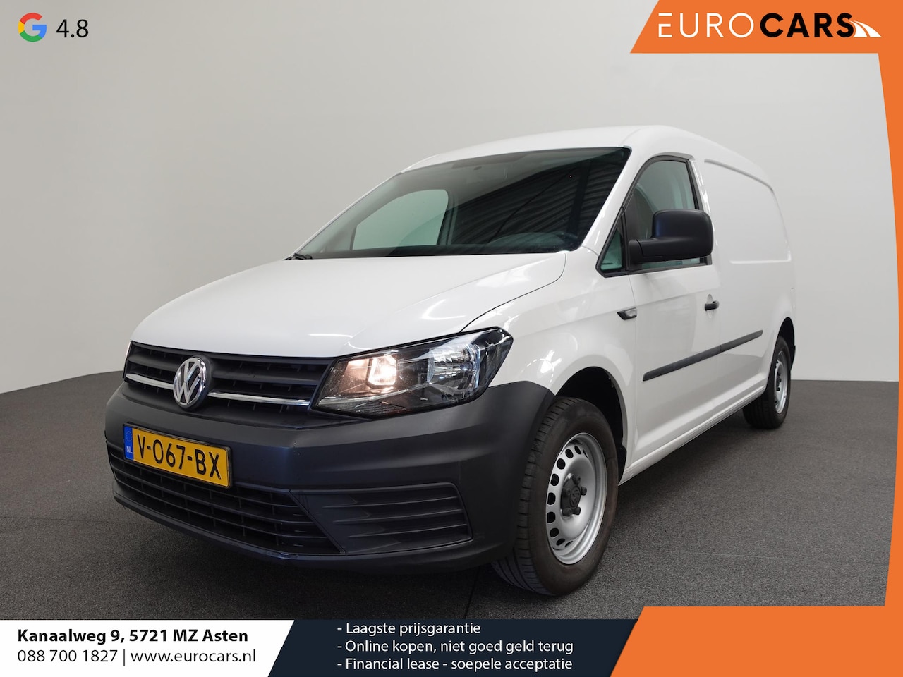 Volkswagen Caddy Maxi - 2.0 TDI Automaat L2H1 Euro6 Cruise Control Navi Parkeersensoren Airco - AutoWereld.nl