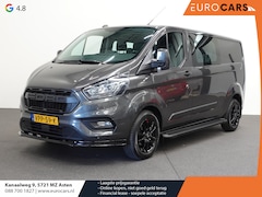 Ford Transit Custom - 300 2.0 TDCI L2H1 Raptor Dubbele Cabine Trend Sport Edition Navi Airco Camera Trekhaak Blu