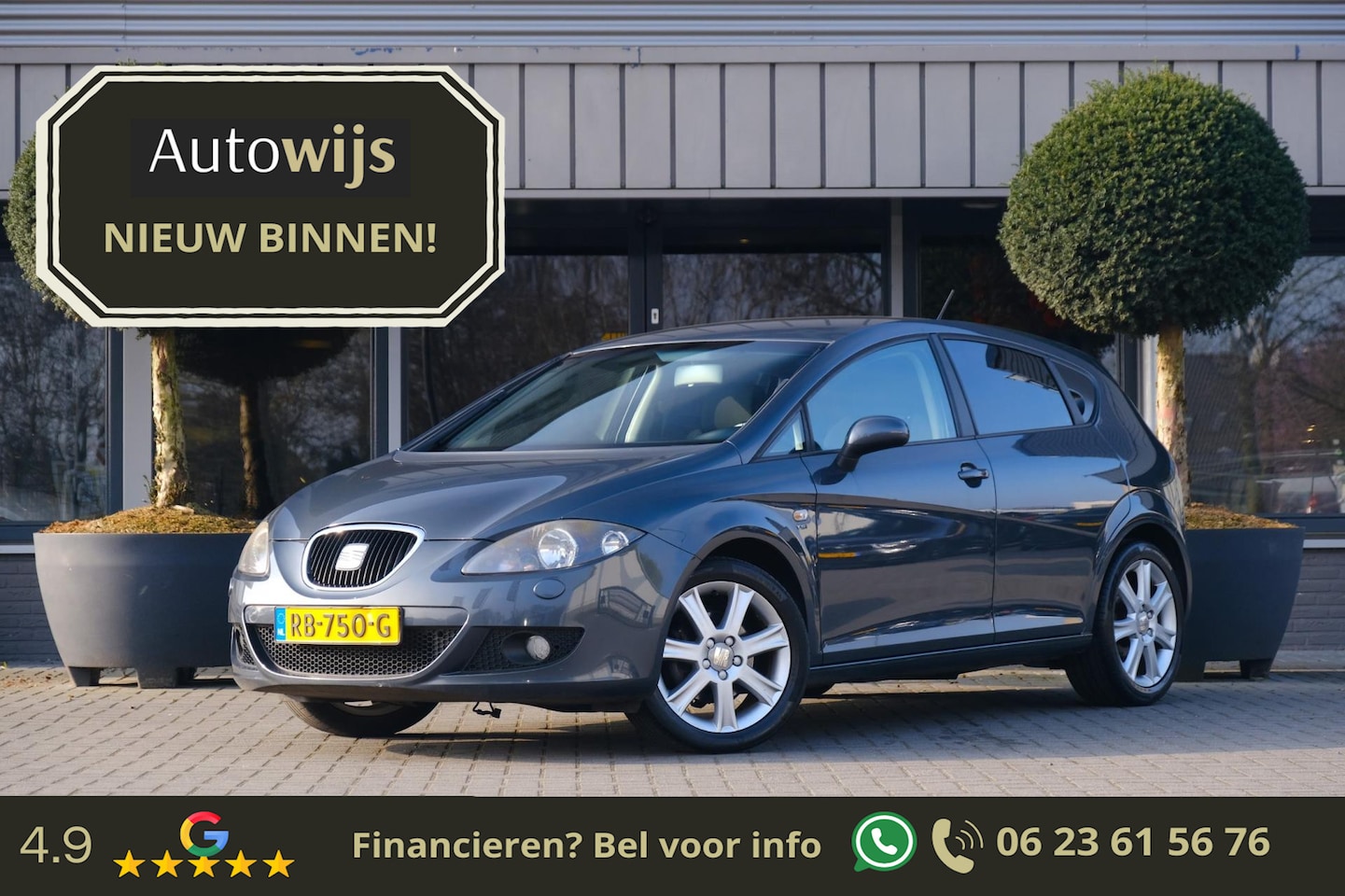Seat Leon - 1.4 TSI Businessline|Navi|Stoelverw|LM-Velg - AutoWereld.nl