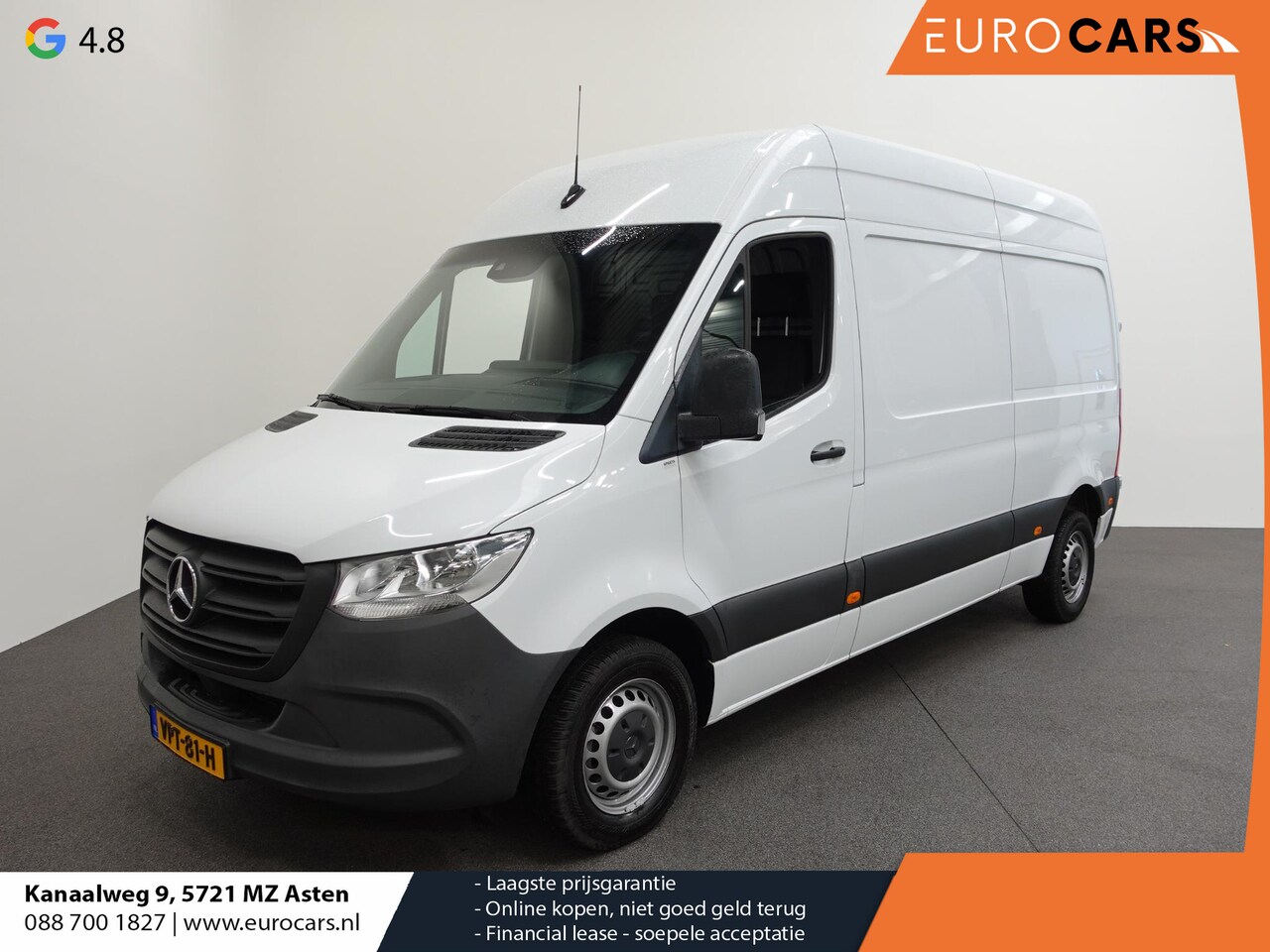 Mercedes-Benz Sprinter - 211 2.2 CDI L2H2 Aut Airco Navi Camera 3 zits - AutoWereld.nl