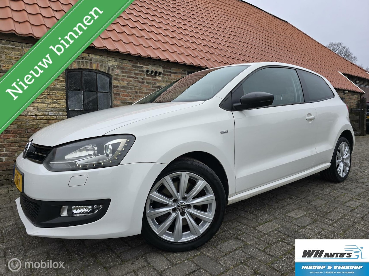Volkswagen Polo - 1.2 TSI Highline Auto Led, Xenon, half leer - AutoWereld.nl
